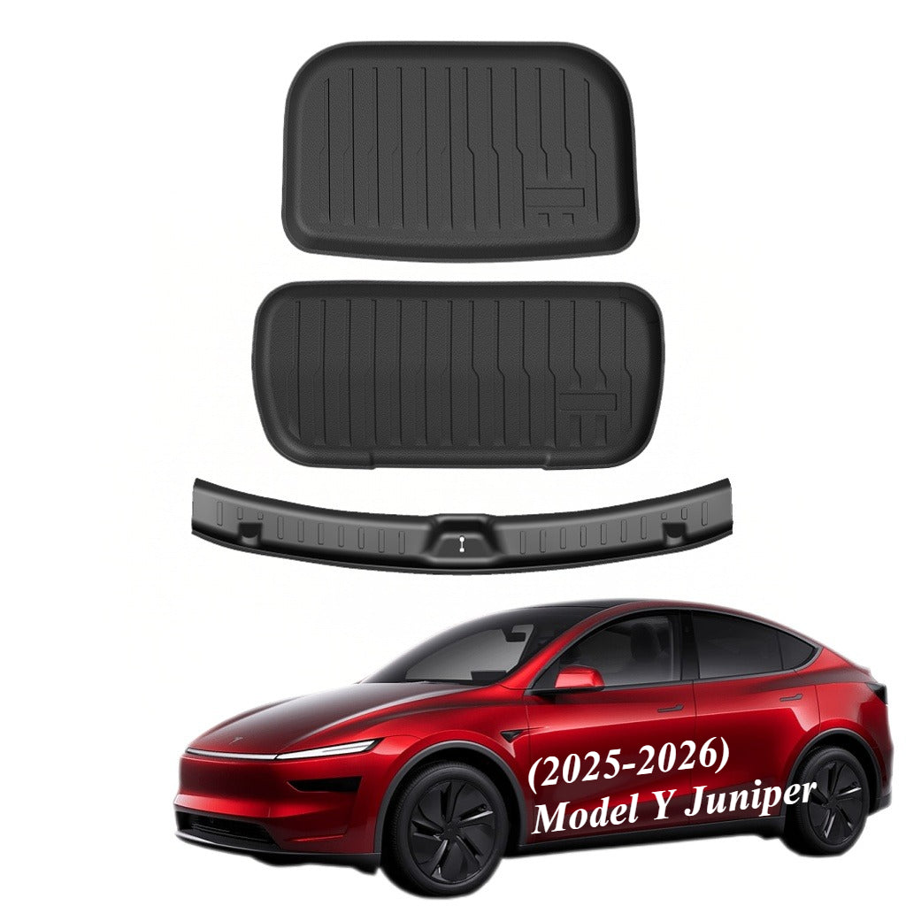 Youten TPE Floor Mats for Tesla Model Y Juniper (Half Coverage)
