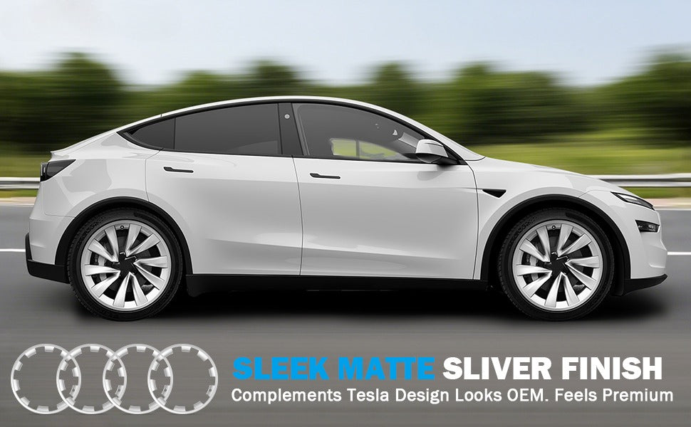 Youten 20" Rim Edge Protectors for Tesla Model Y Juniper