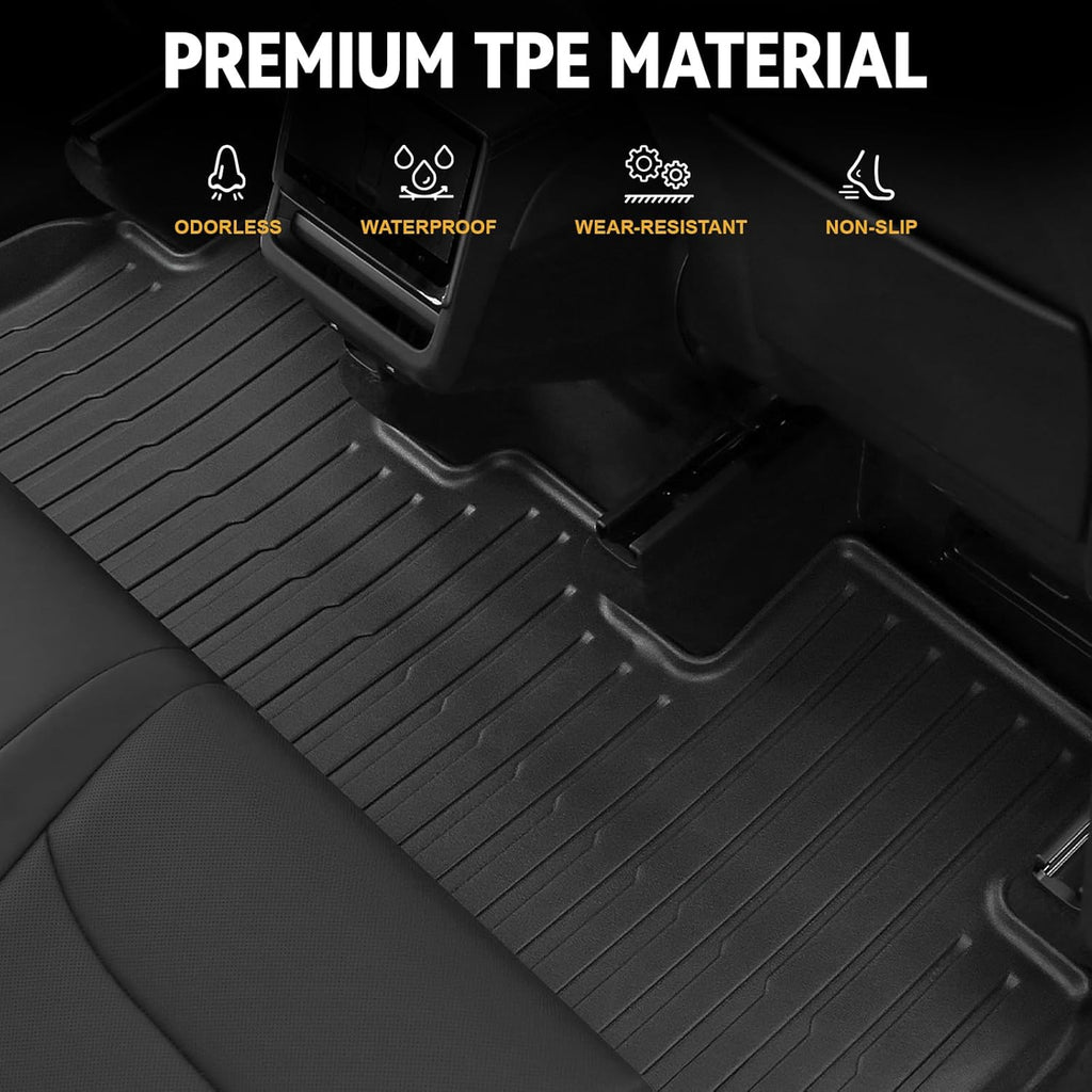 Youten TPE Floor Mats for Tesla Model Y Juniper (Half Coverage)