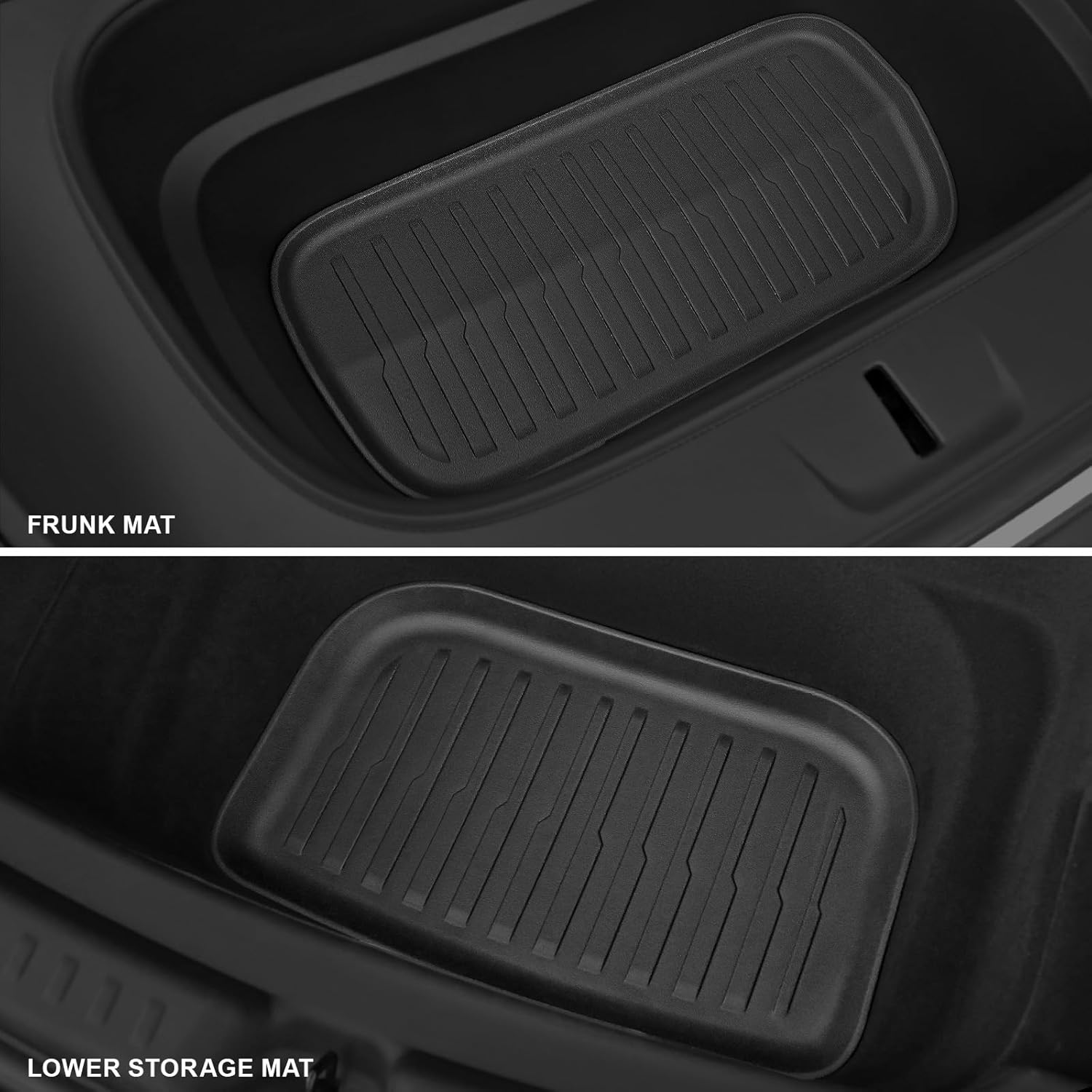 Youten TPE Floor Mats for Tesla Model Y Juniper (Half Coverage)