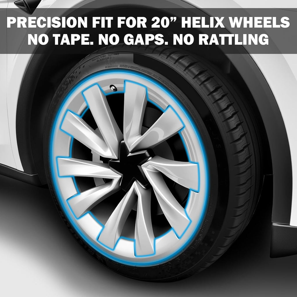 Youten 20" Rim Edge Protectors for Tesla Model Y Juniper