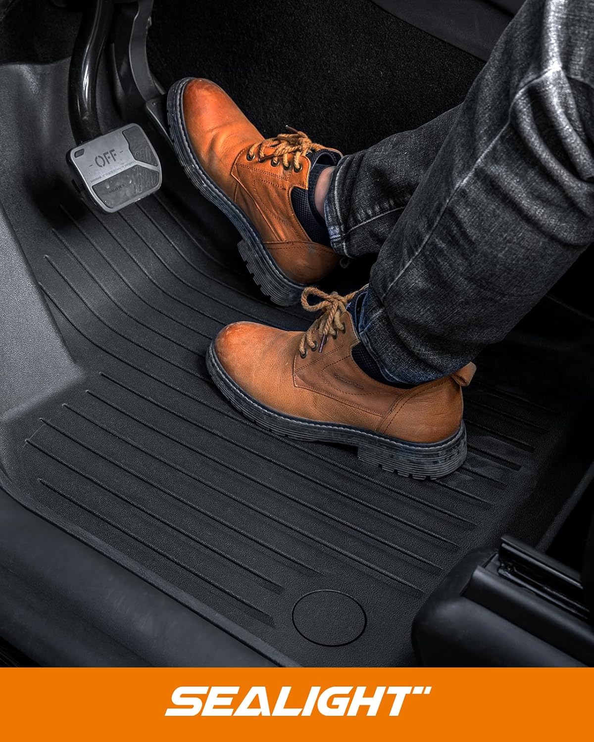 Youten Full Set TPE Floor Mats for 2024-2026 Tesla Model 3 Highland, All Weather Waterproof Anti-Slip Floor Liners