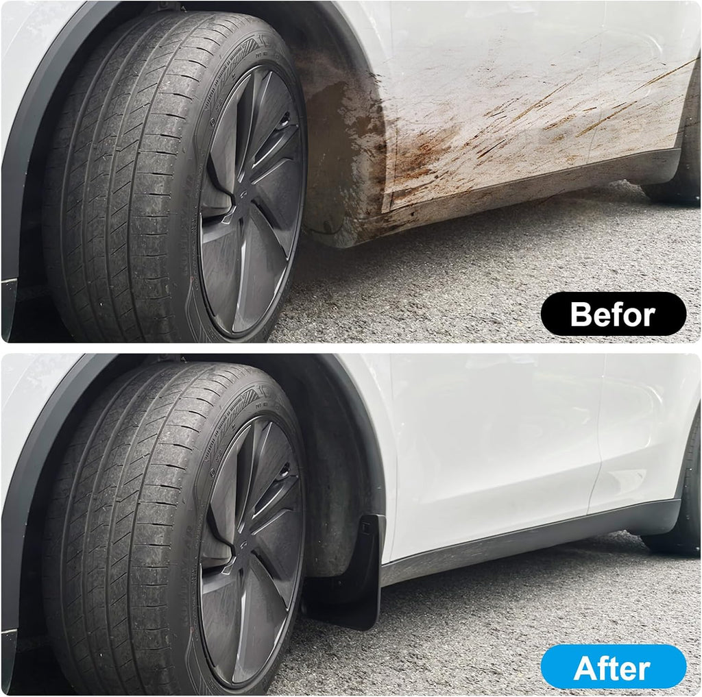 Youten ABS Mud Flaps for Tesla Model Y Juniper | Set of 4